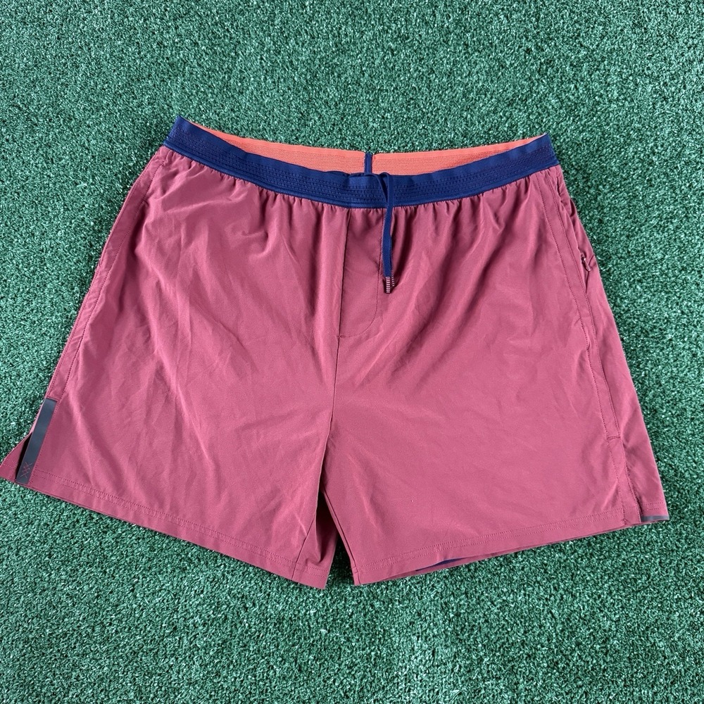 Rhone Men's Activewear Shorts Drawstring Size 2XL XXL Red